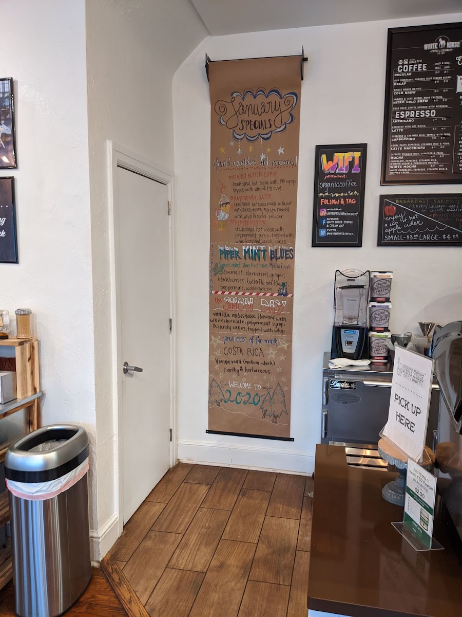 Menu White Horse Coffee & Creamery-10